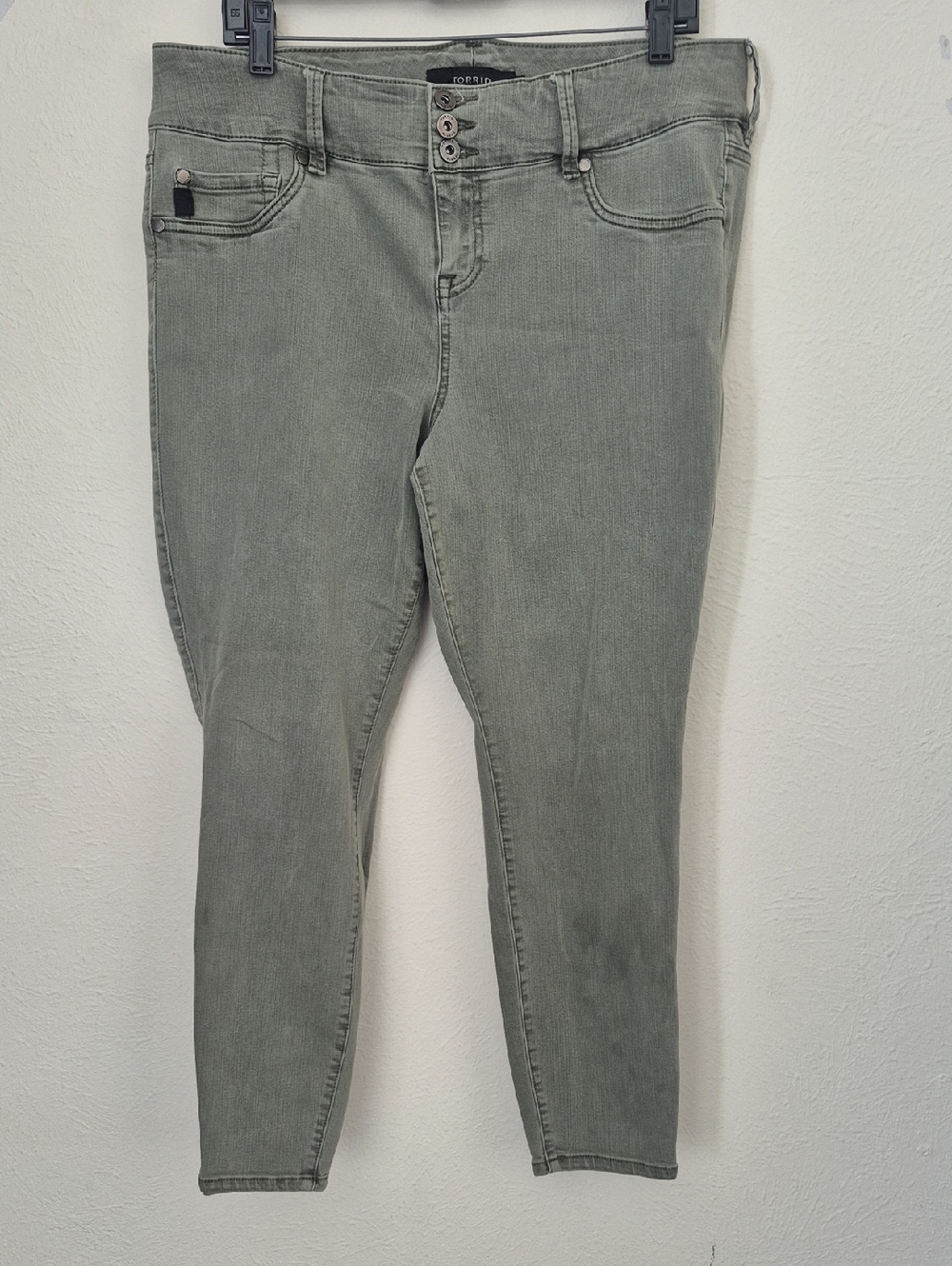torrid Olive Green Skinny Jeans
